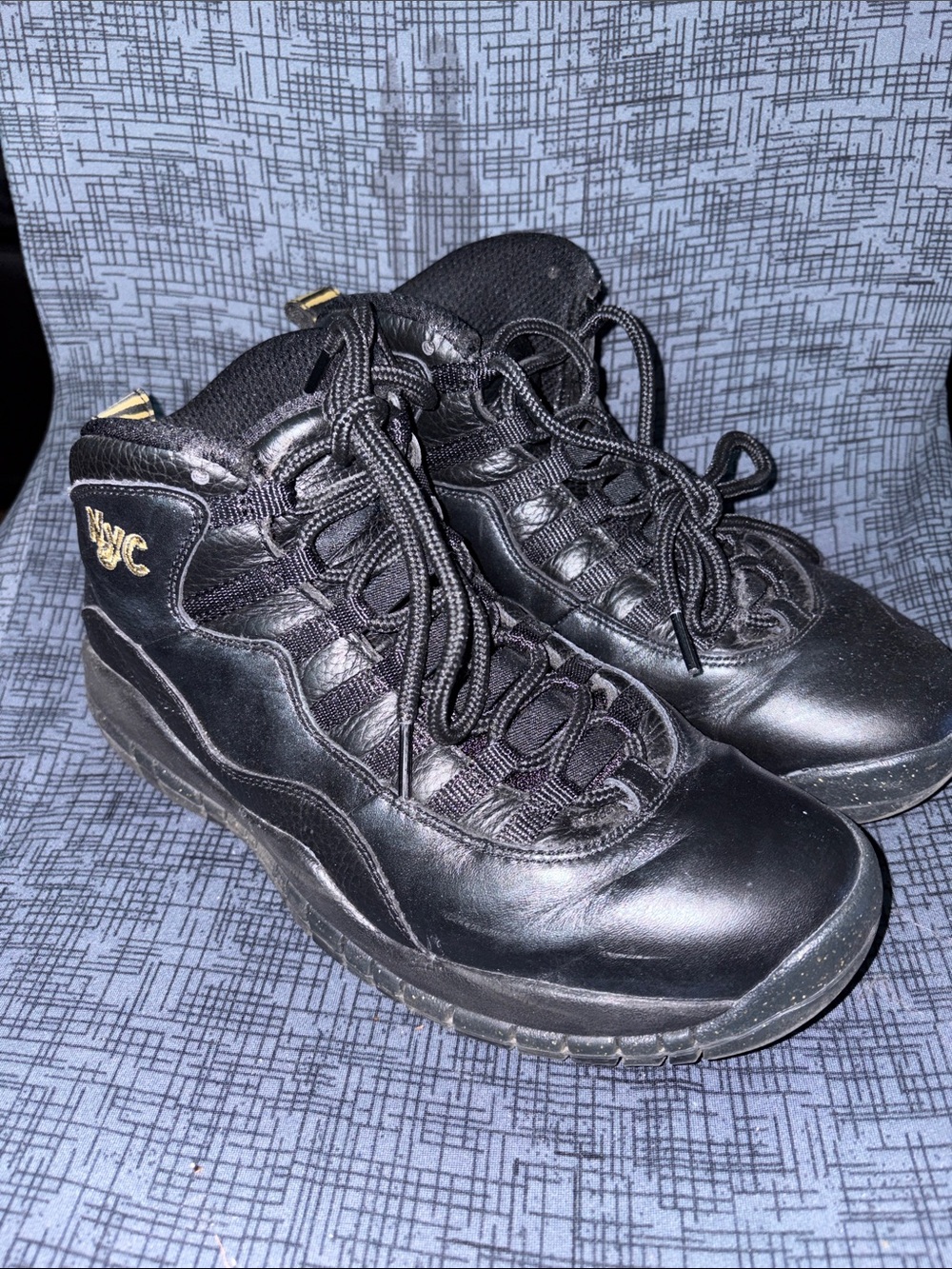 Nike Air Jordan 10 Retro BG 'NYC' 310805-012 Mens Size 8.5